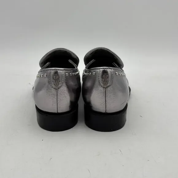 The Office of Angela Scott Miss Cecilia Studded Loafers Women's 36 US 6 - Picture 4 of 13